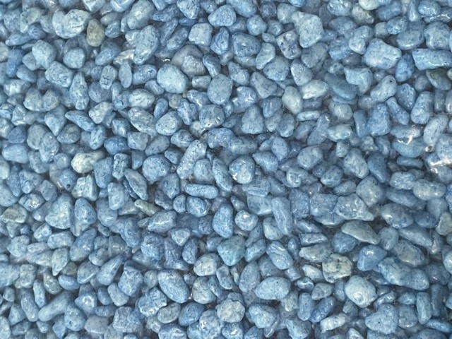 2kg Light Blue Pebbles - Click Image to Close